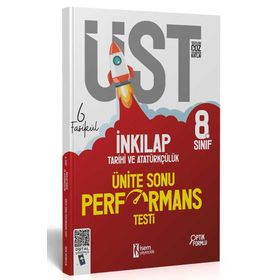 Isem Yayınları - 8.Sınıf LGS İnkılap Tarihi ve Atatürkçülük 6 Fasikül Ünite Sonu Performans