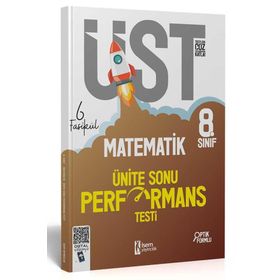 Isem Yayınları - 8. Sınıf LGS Matematik 6 Fasikül Ünite Sonu Performans Testi