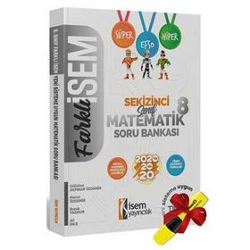 İsem Yayınları 8.Sınıf Matematik Soru Bankası