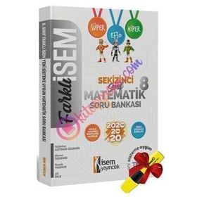 İsem Yayınları 8.Sınıf Matematik Soru Bankası