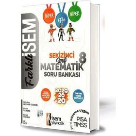İsem Yayınları 8.Sınıf Matematik Soru Bankası