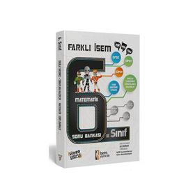 İsem Yayınları Farklı İsem 6. Sınıf Matematik Soru Bankası