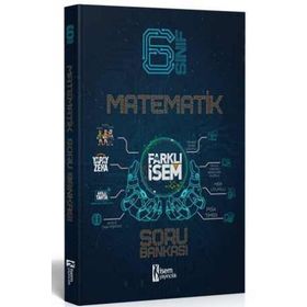 İsem Yayınları Farklı İsem 6. Sınıf Matematik Soru Bankası