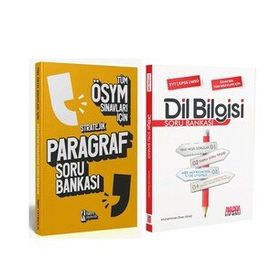 İsem Yayınları Stratejik Paragraf ve AKM Dil Bilgisi Soru Bankası Seti 2 Kitap