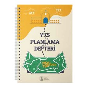 Isem Yayınları YKS Taktikçiden Yeni Nesil Planlama Defteri