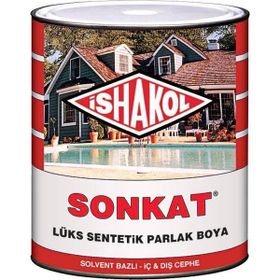 İshakol 0,75 lt Sütlü Kahve Lüks Sentetik Parlak Yağlı Boya