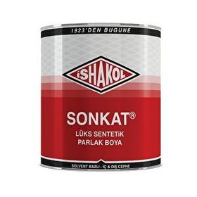 İshakol Fildişi 0,25 lt Sonkat Lüks Sentetik Parlak Boya