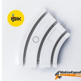 Işık 45 Derece 3 Kanallı Korniş Dönüşü