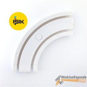 Işık 90 Derece 2 Kanallı Korniş Dönüşü