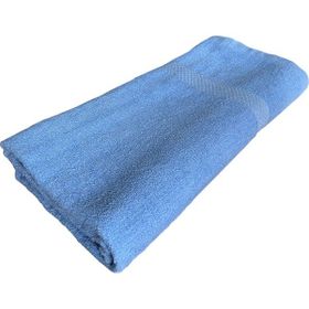 Işık Askeri Mavi Banyo Havlusu