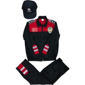 Işık Kırmızı Çocuk Polis Kıyafeti