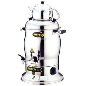 Işıkgaz Silver 16 lt Çift Demlikli Silver Semaver