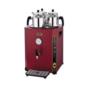 Işıkgaz Silver 2500 W 36 lt Demleme Elit Çay Makinesi Kırmızı
