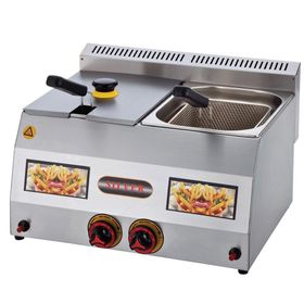 Işıkgaz Silver 5+5 lt Tüplü Fritöz Makinesi