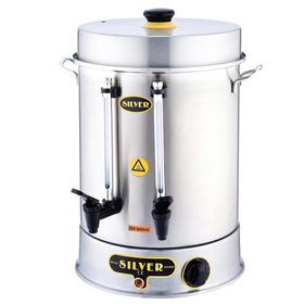 Işıkgaz Silver 80 Bardak 8 lt Demleme Metal Musluklu Çay Makinesi Inox