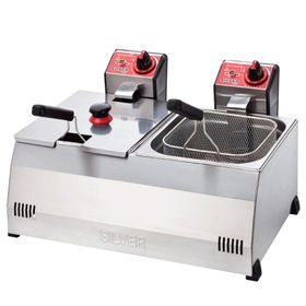 Işıkgaz Silver 8+8 lt Elektrikli Fritöz Makinesi