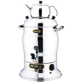 Işıkgaz Silver Crown 10 lt Tek Demlikli Semaver