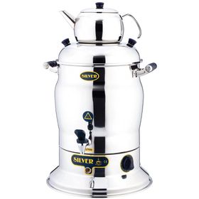 Işıkgaz Silver Crown 7lt Tek Demlikli Semaver