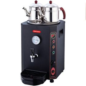 Işıkgaz Silver Elite Siyah 13 lt Çay Makinesi