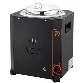Işıkgaz Silverinox 13 lt Siyah Çelik Jumbo Çorba Kazanı