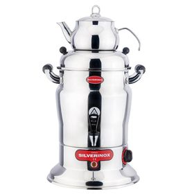 Işıkgaz Silverinox 16 lt Tek Demlikli Semaver