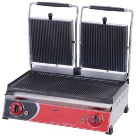 Işıkgaz Silverinox 20 Dilim Elektrikli Çift Kapaklı Tost Makinesi