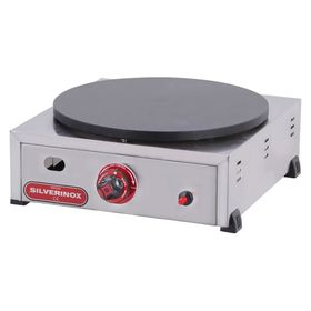 Işıkgaz Silverinox 40 cm Endüstriyel Lpg Tüplü Krep Pişirme Makinesi