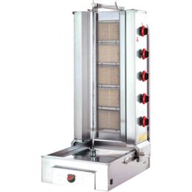 Işıkgaz Sılverınox 5 Radyanlı Doğalgazlı Alttan Motorlu Döner Ocak