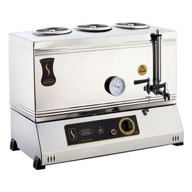 Işıkgaz Silverinox 60'lık Elektrikli 40 lt 3 Demlikli Çay Kazanı