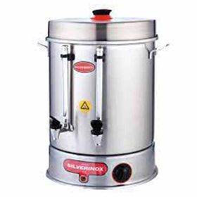 Işıkgaz Silverinox Basmalı Çelik Metal Musluk 7 lt Çay Makinesi