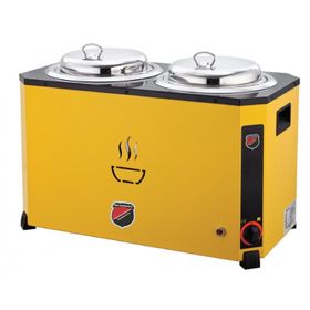 Işıkgaz Silverinox Çiftli 9 9 lt Sarı Çorba Kazanı