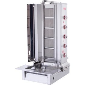 Işıkgaz Silverinox Lpg Tüplü 5 Radyanlı Alttan Motorlu Döner Ocağı