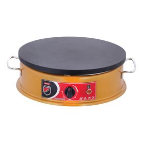 Işıkgaz Silverinox SLVR-CRP-01 Endüstriyel Elektrikli 40 cm Krep Pişirme Makinesi