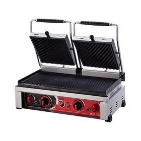 Işıkgaz Silverinox SLVR-SS-20D Style Elektrikli Çift Kapak 20 Dilim Tost Makinesi