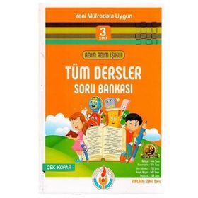 Işıklı Yayınları 3.Sınıf Adım Adım Tüm Dersler Soru Bankası