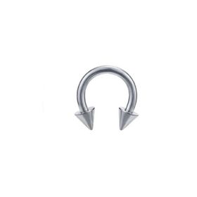 Işıl Işıl Cerrahi Çelik Gri Renkli Kulak Dudak Burun Septum Tragus Helix Kıkırdak Piercing