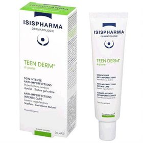 Isıs Pharma Teen Derm Alpha Pure 30 ml Karma ve Yağlı Ciltler İçin Bakım Kremi