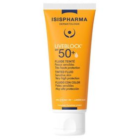 Isis Pharma Uveblock Spf50+ Light Tinted Fluid Renkli 40 ml Güneş Kremi