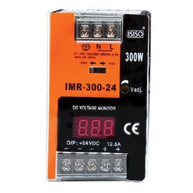 Isıso IMR-300-12 Mini Göstergeli Raya Montajlı Güç Kaynağı