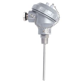 Isıso TCFK-231-8-300-1/2 Çap 8 300 mm Dalma Fe-Const 1/2 Rakorlu Termokupl