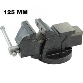 İşkur Makina 125 mm Örslü Sabit Tezgah Masa Tabla Mengenesi