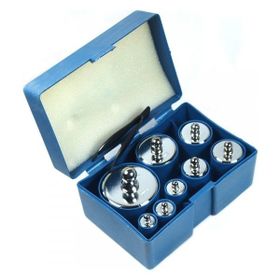 İşkur Makine 10G 20G 50G 100G 200G 500G Ağırlık Kilo Seti Terazi 8 Parça Tartı Kalibrasyon