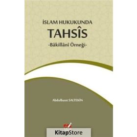 İslam Hukukunda Tahsis - Abdulbasıt Saltekin