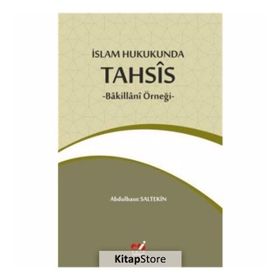 İslam Hukukunda Tahsis - Abdulbasıt Saltekin