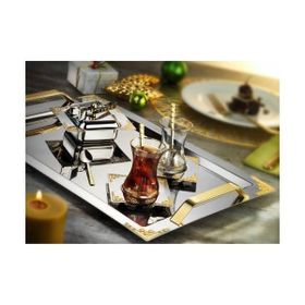 İslamoğlu Hürrem Gold Çay Tepsi