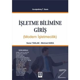 İŞLETME BILIMINE GIRIŞ - SONER TASLAK
