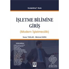 İŞLETME BILIMINE GIRIŞ - SONER TASLAK