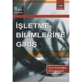 İşletme Bilimlerine Giriş - Adnan Çelik
