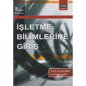 İşletme Bilimlerine Giriş - Adnan Çelik