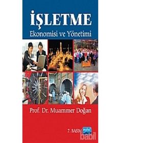 İŞLETME EKONOMISI VE YÖNETİMİ - MUAMMER DOĞAN